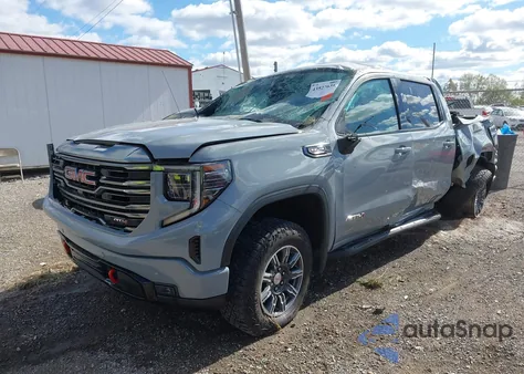 2024 GMC Sierra 1500 4Wd Short Box At4 из США, поврежденный, VIN 1GTUUEEL1RZ199820